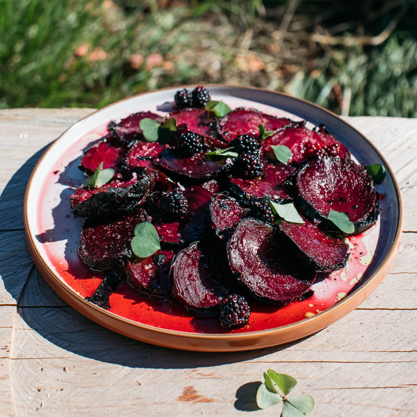 Pickled Blackberries